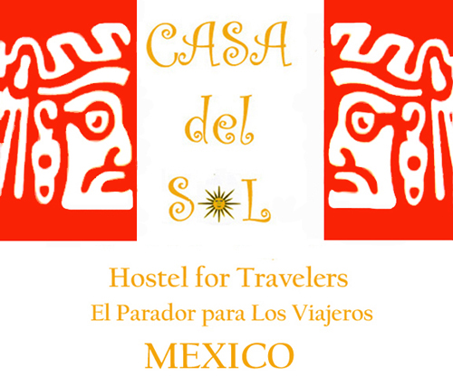 Mayan Header for Casa Del Sol Hostels in Mexico